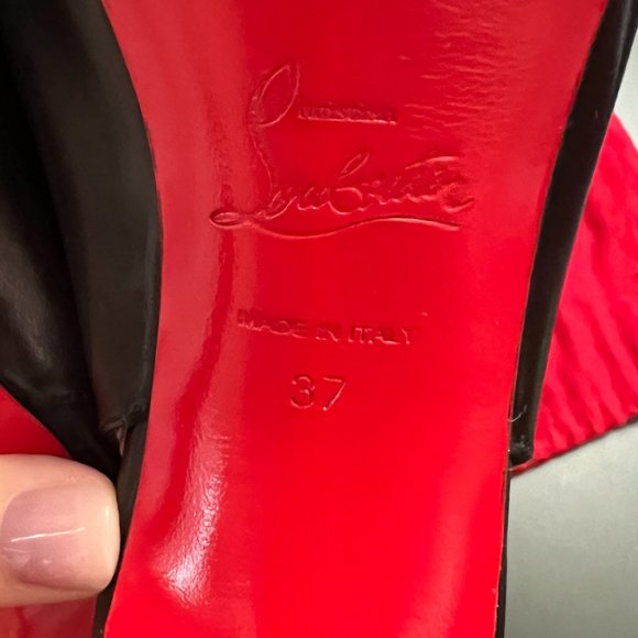 Christian Louboutin Platform Slingbacks, used - Picture 6 of 7